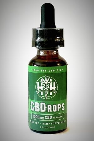 1000mg (0% THC) Pure CBD Oil - 30mL