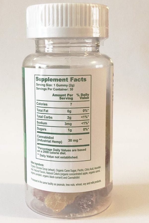 900mg Pure (0% THC) CBD Gummies- (PM) with Melatonin - Image 2