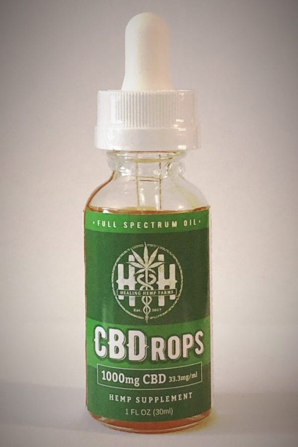 Full Spectrum (0.3% THC) 1000mg CBD Oil- 30mL