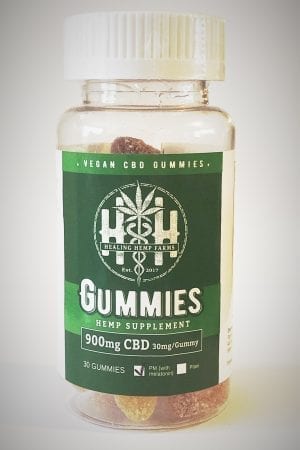 900mg Pure (0% THC) CBD Gummies- (PM) with Melatonin